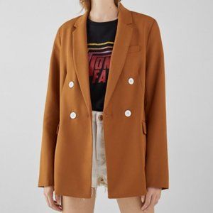BERSHKA Double Breasted Fall Blazer - Size XS